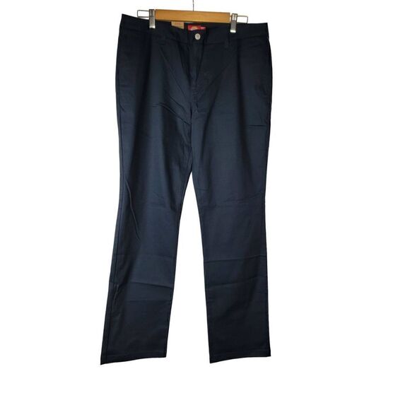 Dickies Blue Straight Leg Mid Rise Pants 15/32 Junior - Picture 1 of 3